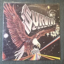 The Peddlers ~ Survive Vinyl LP Rare Private Label Texas Rock AmPed Records