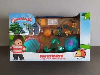 SILVERLIT SEKIGUCHI MONCHHICHI KIKI LIVING ROOM ACCESSORIES SET