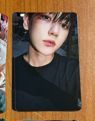 BAEKHYUN Fotokarte EXO offizielles 4. Mini Album ''Hello, World''_Authentisch