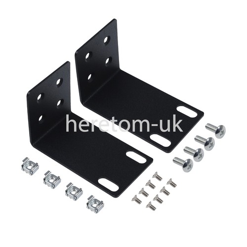 Universal Rack Mount Kit 1U Rack Ears for NETGEAR JGS MS RPS SRX Series Switches - Picture 2 of 7
