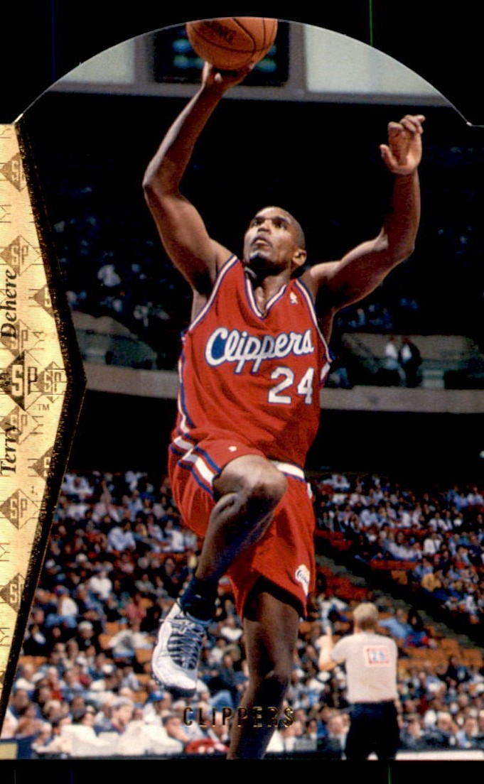1994-95 SP Die Cuts #D87 Terry Dehere Los Angeles Clippers
