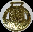 ENGLAND   (CIRCULAR)           Horse brass  (N6302)