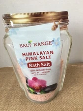 Salt Range Himalayan Pink Bath Salts 1lb 100% natural pure Made In USA 🇺🇸