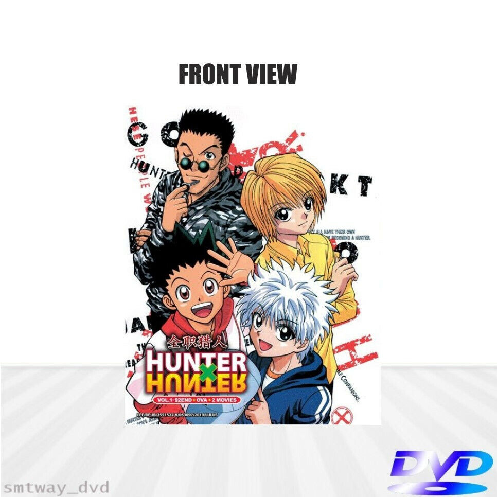 Hunter x Hunter 1999 - Official DVD Cover Art