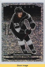 2022-23 Upper Deck Parkhurst Champions Rookies Speckled Jordan Spence READ 1d0j