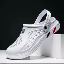 CIABATTE DONNA UOMO BAMBINO CLOGS ZOCCOLI IN GOMMA PANTOFOLE ESTIVE INFERMIERE