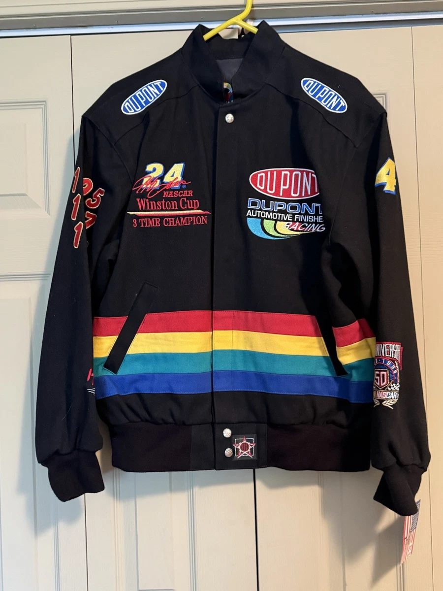 DU PONT スタジャン Men's Jeff Gordon JH Design Red DuPont Twill
