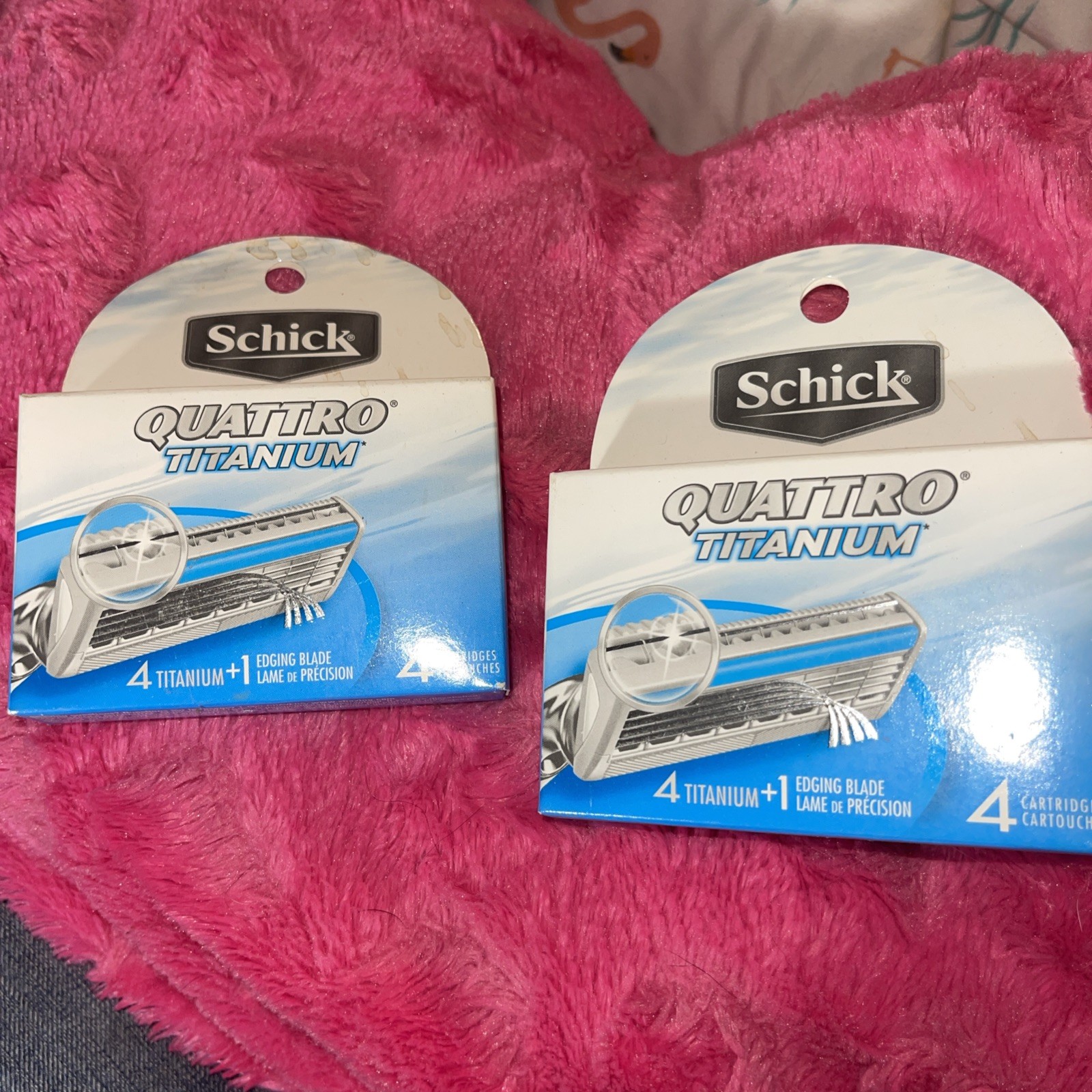 Schick Quattro Razor Blades Mens Refill Cartridges Quatro fits Titanium Shaver