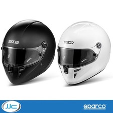 Sparco Stealth Karting Helmet - FIA Approved, Lightweight, 3 Position Visor Adj