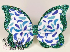 Astrid - Feathery Teal Butterfly