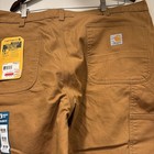 Carhartt Relaxed Straight Rugged Flex Duck Double-Front Dungaree New Tags 40x32  — photo 9