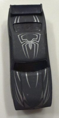 Hot Wheels Spider Man 2006 Marvel Heroes Toy Car 1:64 Dark Grey Color Scheme