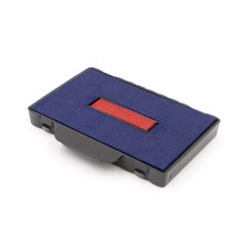 Replacement Pad For LD Series Self Inking Date Stamps 2 Color Blue Red Cushion