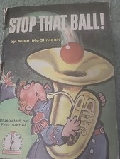 Stop That Ball - Kids Books DR SEUSS BOOK  1959  Book Club Edition