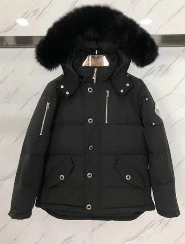Mens Moose Knuckles Parka Down Jacket Outdoor Hooded Windbreak Jacket S-2XL video thumbnail