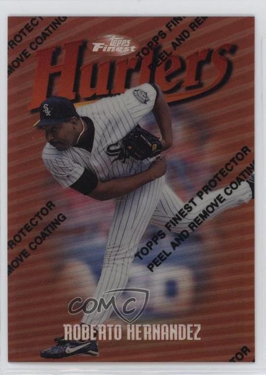 1997 Topps Finest Common - Bronze Refractor Roberto Hernandez #19 3y4