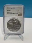 United States Mint 2026 American Eagle 1 oz Silver NGC MS 69 Certified Coin