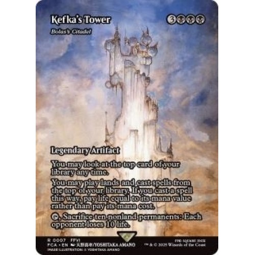 Kefka's Tower (bolas's Citadel) (showcase) MTG Final Fantasy
