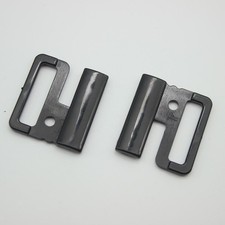 10 Sets Black Plastic Bikini Clips Hook Snap for Bra Fastener Swimwear