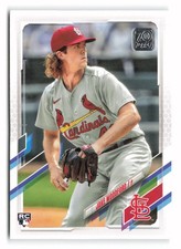 2021 Topps #451 Jake Woodford Rookie St. Louis Cardinals RC