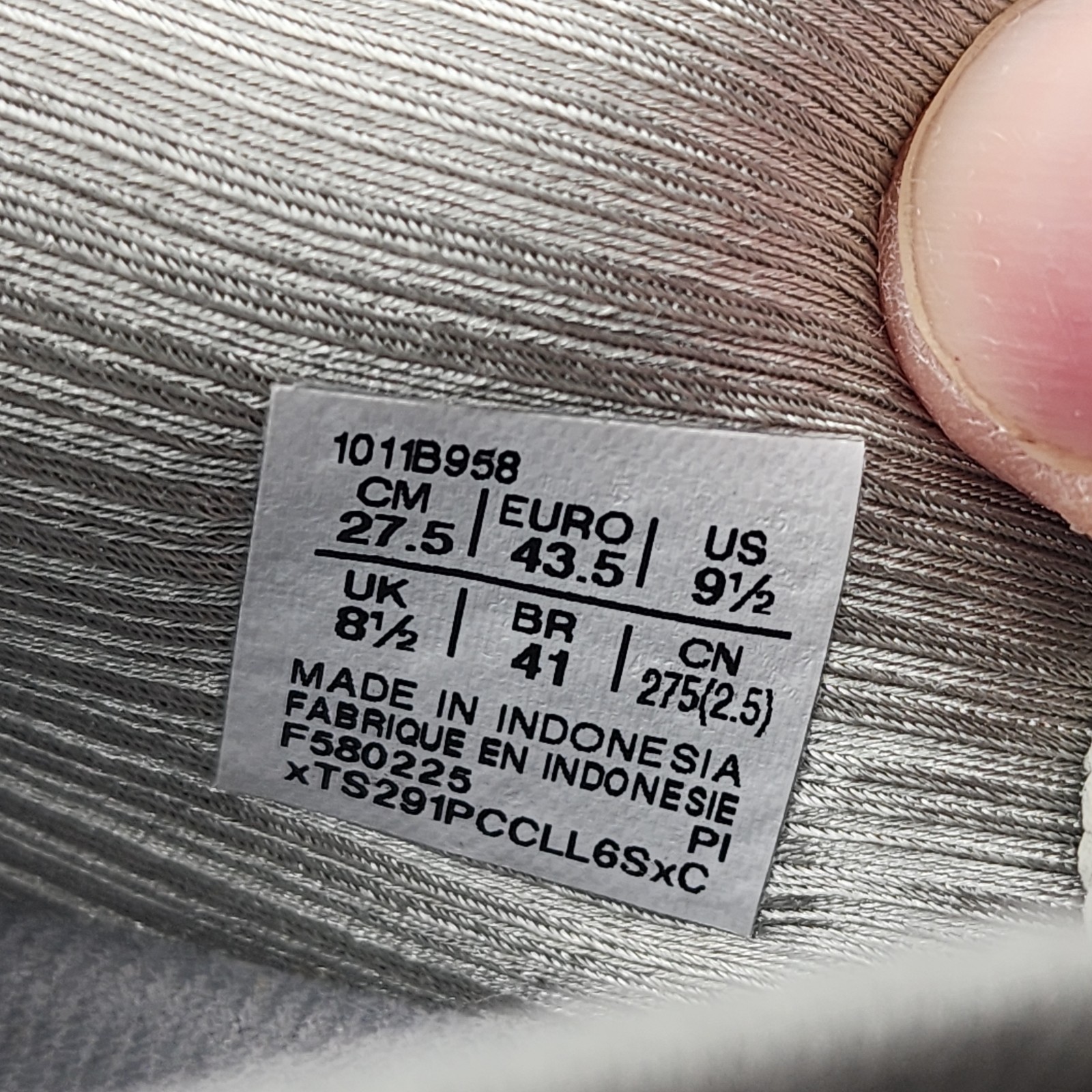 ASICS Men's Gel-Nimbus 27 Steel Grey Men’s Size 9.5 thumbnail 17