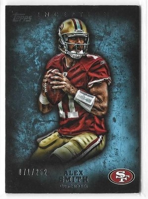 Alex Smith 2012 Topps Inception Blue #/252