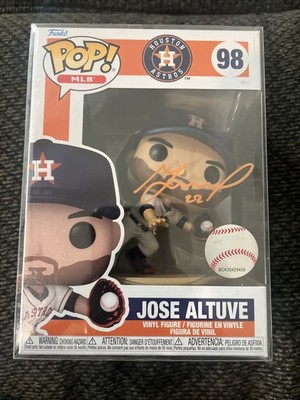 Funko Pop! Jose Altuve Houston Astros  Autographed Becket #98 W/ Protector  