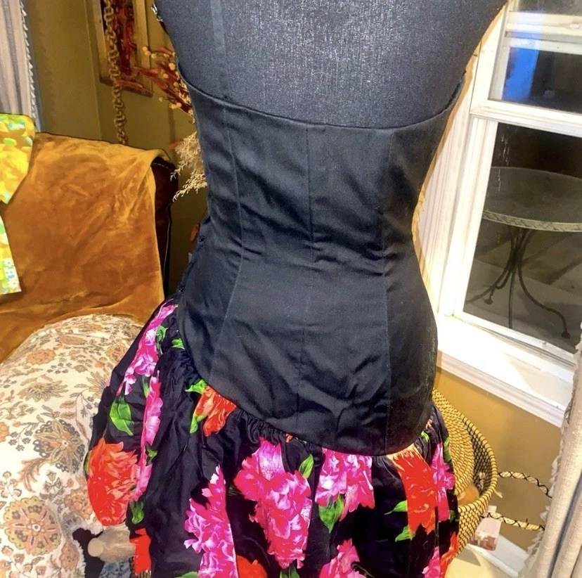 Vestido Victor Costa Vintage Años 80 XS Foto 4 de 4