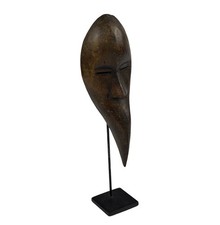Vintage African Dan Bird Mask - Hand-Carved Wood - Liberia/Ivory Coast
