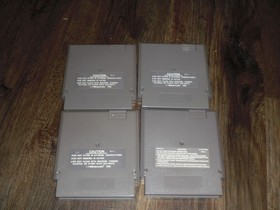 4x NES Nintendo Teenage Mutant Ninja Turtles TMNT Paperboy Tetris 2 Kung-Fu Hero
