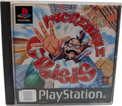 Incredible Crisis PlayStation PS1 PAL OVP Disc Gut Erhalten