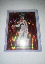 2023-24 Panini Mosaic - Lauri Markkanen #38 Red Seismic Prizm /299