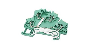 15 Stück Weidmüller ZDK 2,5-2PE Reihenklemmen 2,5mm²