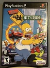 The Simpsons: Hit & Run (PlayStation 2, 2003) Black Label - Tested - No Manual