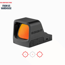 OSIGHT C 3 MOA DOT  32 MOA CIRCLE OPEN RED DOT SIGHT, BLACK