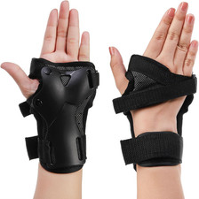Wrist Guards for Roller Skating and Skateboarding - 1 Pair with Bag