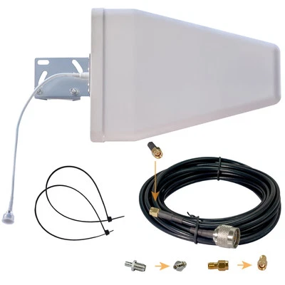 Egasky 4G 5G LTE Antenna Esterna Direzionale 698~3700mHz 9dBi Universale per TIM