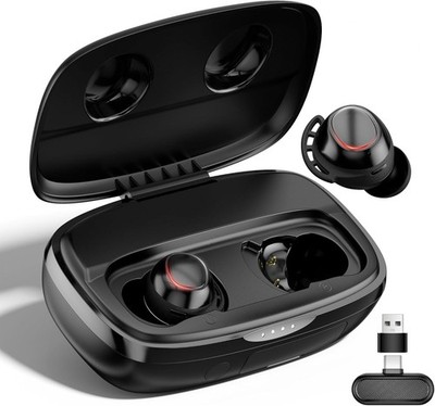 IAMJOY Gaming Earbuds, 20ms Ultra-Low Latency Wireless Earbuds, 90H Playtime