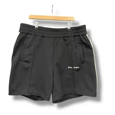Palm Angels Track Shorts, 2XL, black