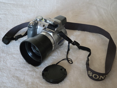 Sony Cyber-Shot DSC-H2 Digitalkamera  - Silber