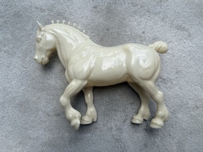 Breyer Horse FACTORY UNPAINTED Clydesdale Stallion Jamboree Tricked Out Pony SR