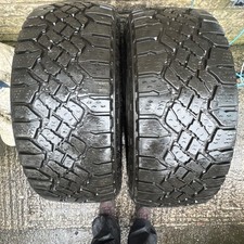 Goodyear Wrangler Duratrac 255/55/19 111Q XL M&S X 2 both with 8mm tread 