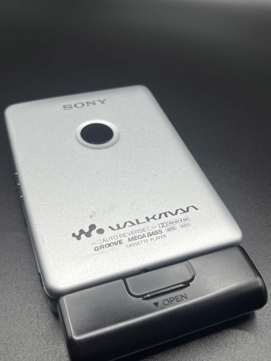 SONY WALKMAN WM-EX610 Silver Cassette Player Tested Working - US