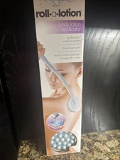 Roll A Lotion Body Lotion,Oil,Gel Applicator & Massager Massage Massaging NEW