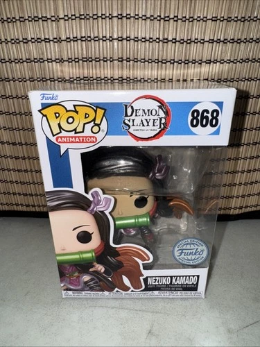Funko Pop! Demon Slayer Nezuko Kamado #868 Special Edition Metallic Vinyl Figure