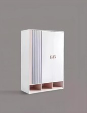 Kleiderschrank Weiß Holz Schränke Schlafzimmer Möbel Design Einrichtung