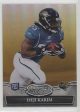 2010 Bowman Sterling Gold Refractor /25 Deji Karim #2 Rookie RC