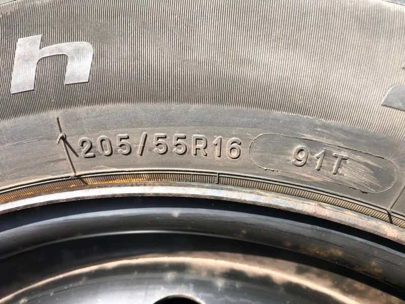 4xkomplette Winterreifen+Felgen 205/55R16 91T für Toyota Auris,Corolla,Yaris,Suz - Bild 3 von 4