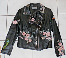 NWT BAGATELLE Faux Leather Floral Studded Mot...