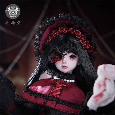 Handmade Full Set 1/4 BJD Doll Ball Jointed Doll Girl Outfit Eyes